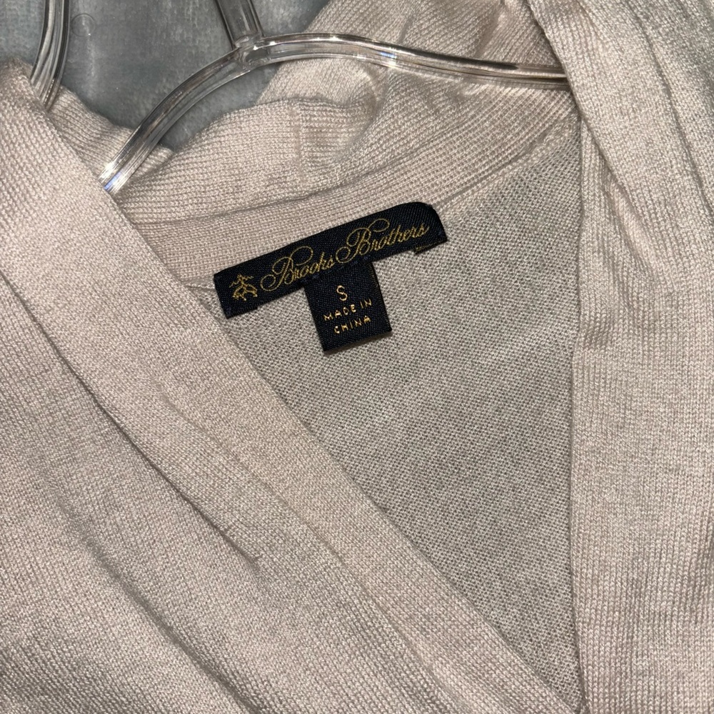Beige Brooks Brothers Sweater